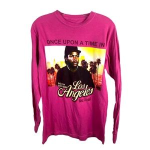 Boyz N The Hood Ice Cube Pink L/S T-Shirt Medium